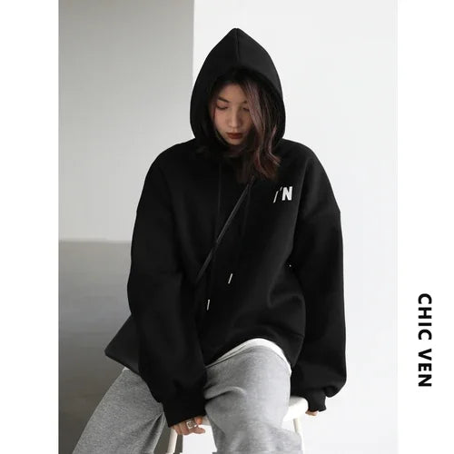 Thick Warm Loose Casual Cozy Comfortable Stylish Trendy Hoodies