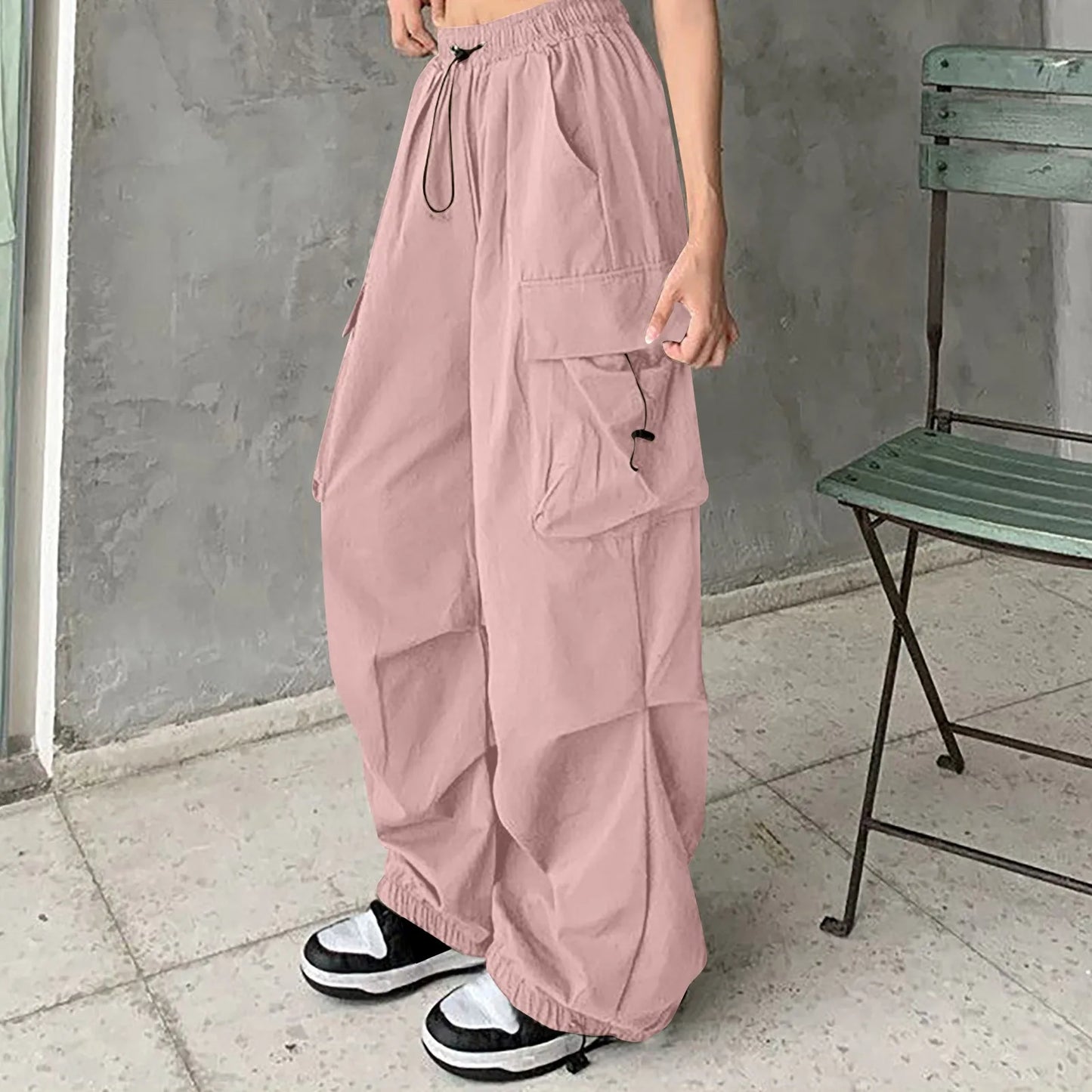 Baggy Wide Leg Korean Oversize Sweat Streetwear Pants