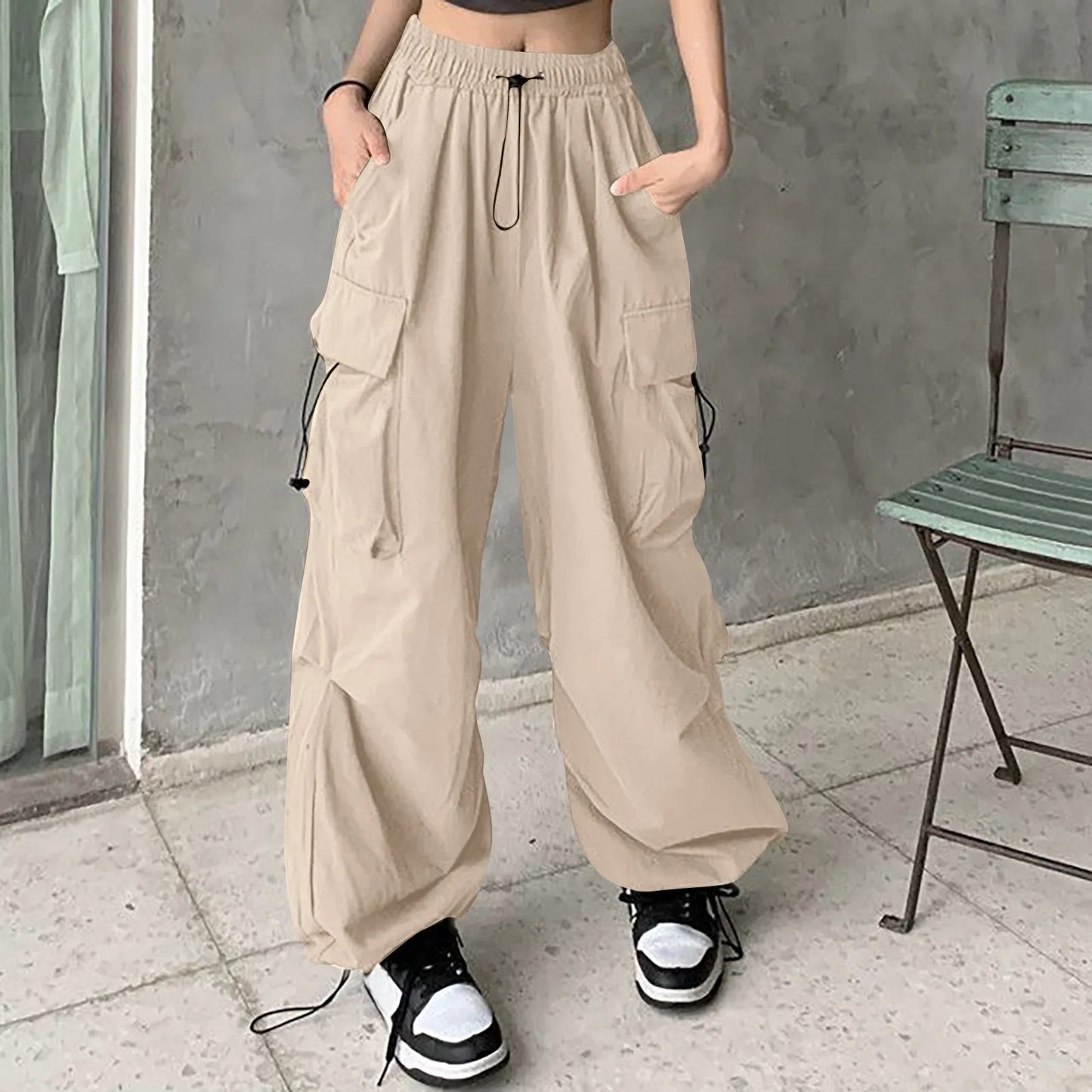 Baggy Wide Leg Korean Oversize Sweat Streetwear Pants