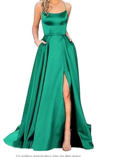 Amy Fashion - Velvet One Shoulder Formal Party Gown Long Maxi Dress