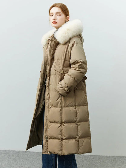 90% White Duck Solid Thick Casual New Winter Coat