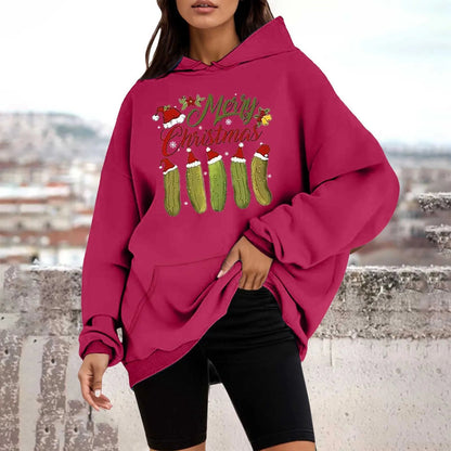 Christmas Tree Crewneck Pullover Hoodie - Autumn Collection