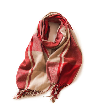 Winter Warm Cashmere Unisex Scarf - Long Windproof and Skin Friendly