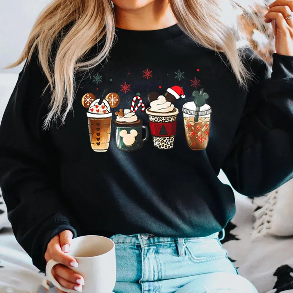 Gingerbread Coffee Magic Kingdom Christmas Hoodie