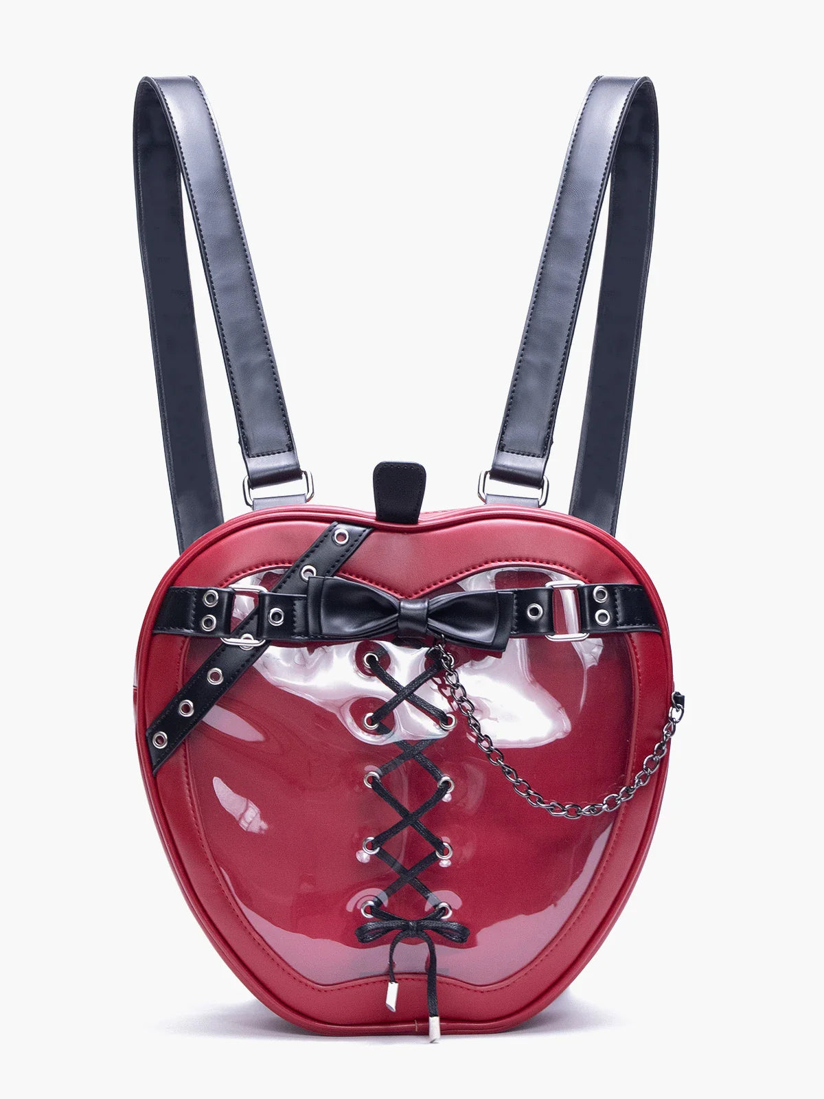 Dark Hiatus Bow Chain Apple Belt Bag Gothic Backpack Shoulder Strap