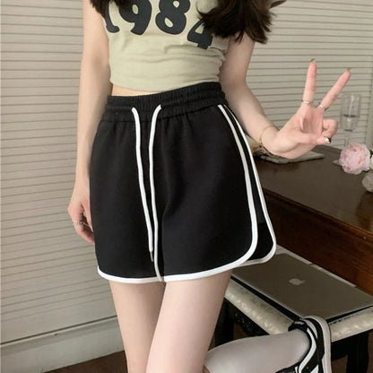 Sports Summer New Yoga Casual Loose Breathable Simple Trendy Short