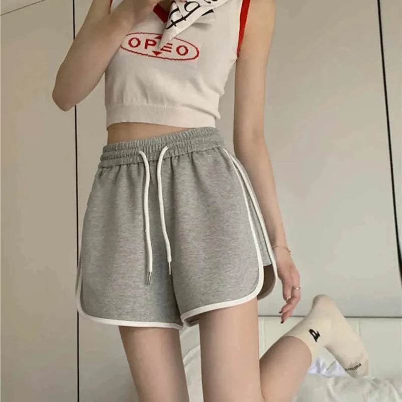 Sports Summer New Yoga Casual Loose Breathable Simple Trendy Short