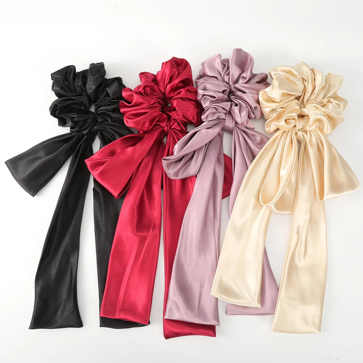 Satin French High-end Party Elegant Fashion Christmas Hair Accessory