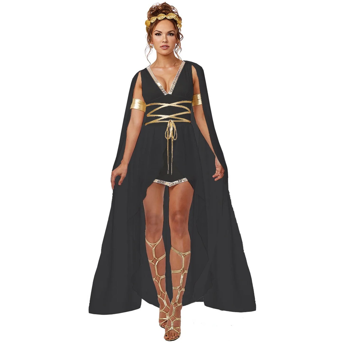 Costume Cosplay Party Set Ancient Greek Halloween Costume Goddess Stage