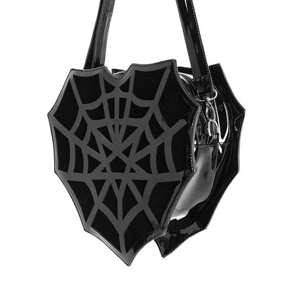 Bag Halloween Crossbody Web Black Shoulder Spider Designer Punk Women's Creative