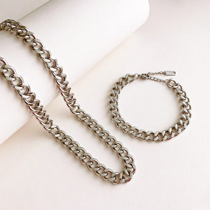 Cuban Chain Retro Style Niche Design Bracelet