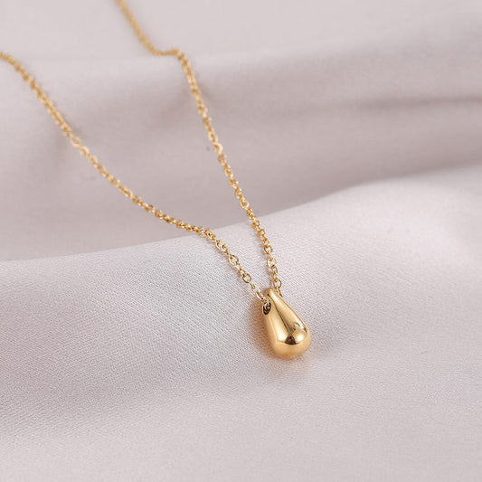 Niche Design Drop-shaped Simple High-end Necklace